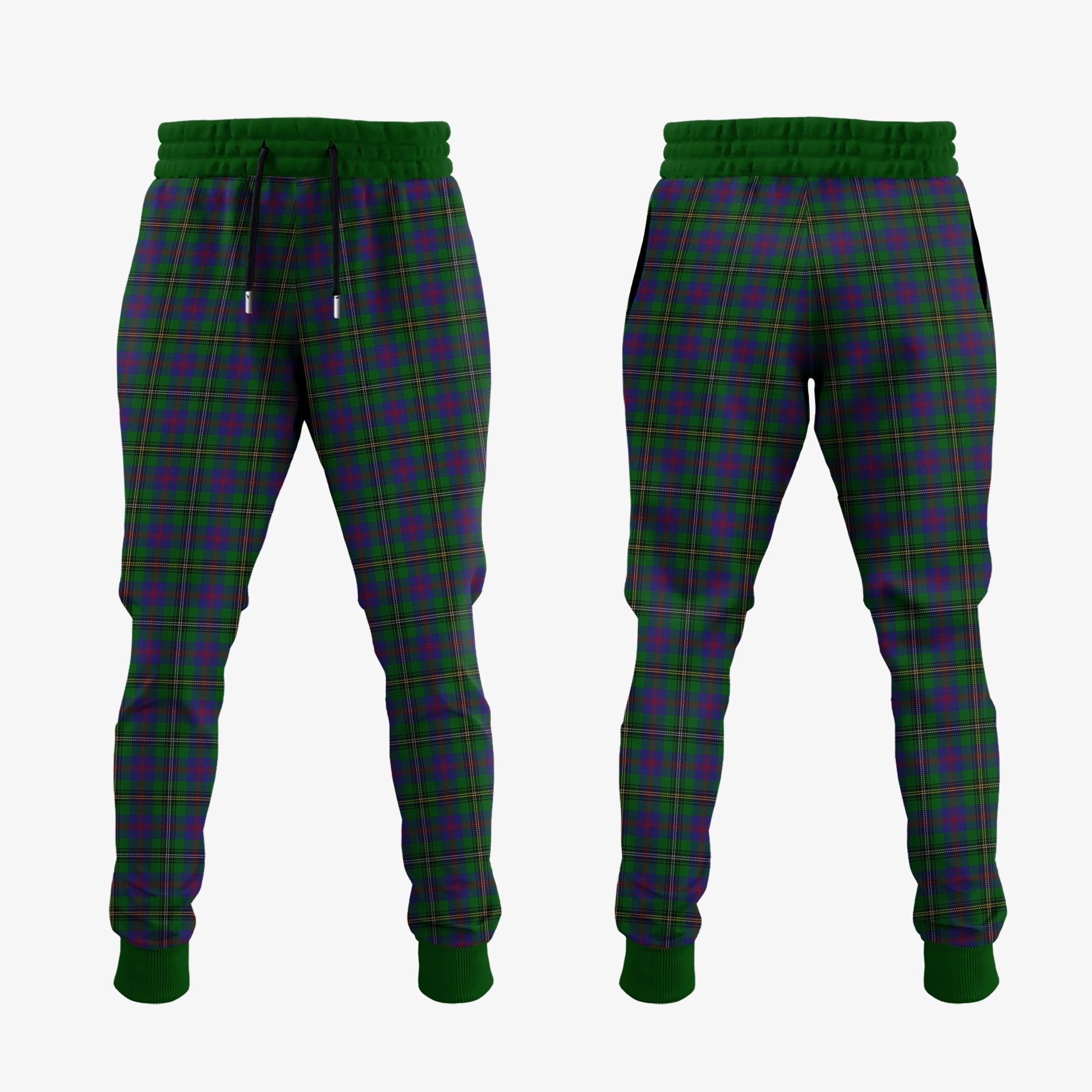 Wood Tartan Crest Jogger Sweatpants