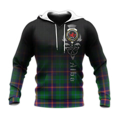 Young Modern Tartan Hoodie - Alba Celtic Style